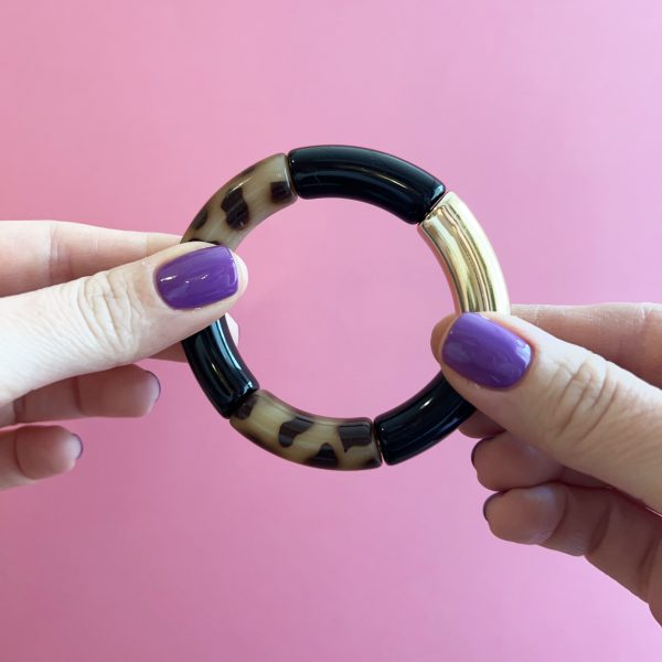 Kit bracelet Jonc L Leopard
