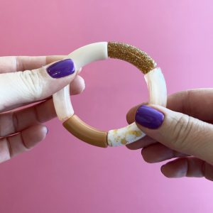 Kit bracelet Jonc L Nude
