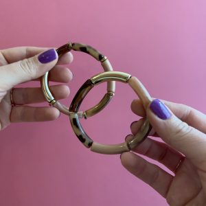 Kit bracelet Jonc Leopard