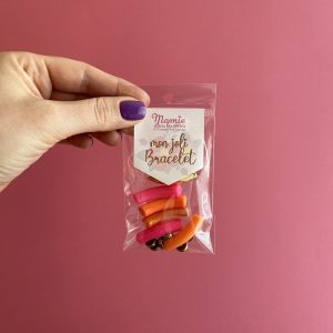 Kit bracelet Jonc Orange