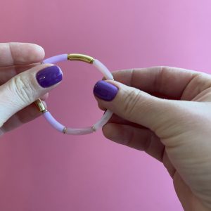 Kit bracelet Jonc S Rose