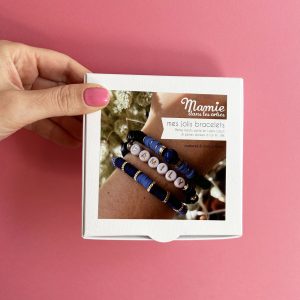 Kit 3 bracelets en perles heishi Family