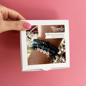 Kit 3 bracelets en perles heishi Life