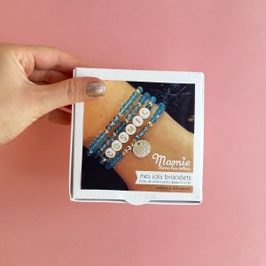 Bracelet perles de verre DIY cosmic