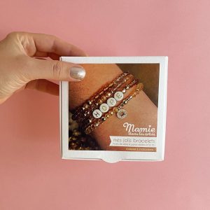 Bracelet perles de verre DIY hope