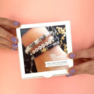 Kit 3 bracelets en perles heishi Chance