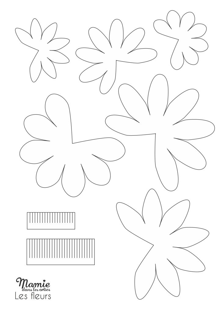 fleurs DIY gratuit